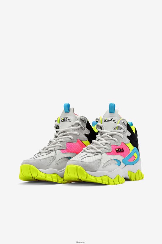 blanco/negro/pescado azul FILA fila ray tracer tr 2 mid blanco/negro/azul pescado 6L8PR21227