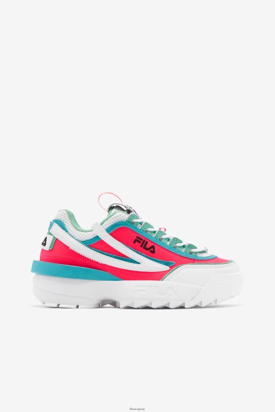 blanco/rosa diva/azul FILA disruptor 2 exp mujer fila blanco/diva rosa/azul 6L8PR21172