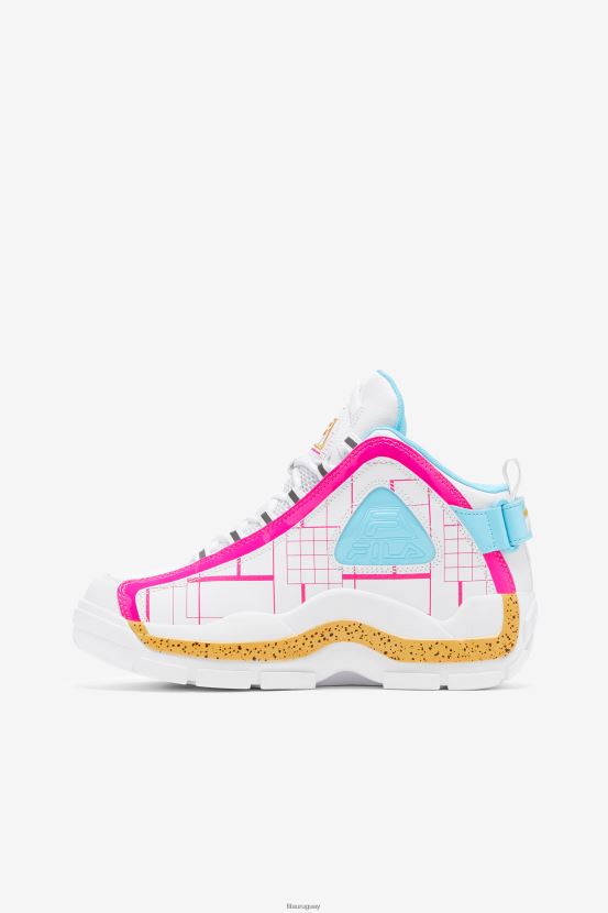 blanco/rosa glo/limón FILA fila mujer Grant Hill 2 blanco/rosa glo/limón 6L8PR21185