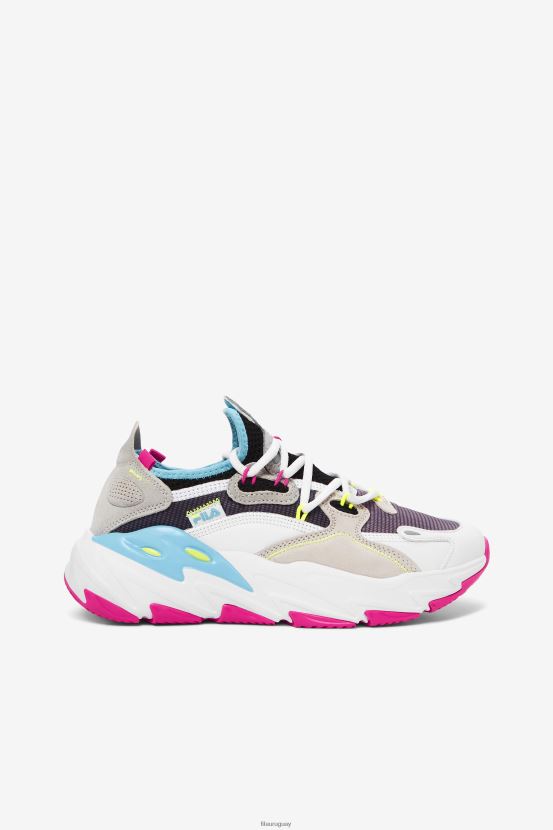 blanco/rosa glo/pescado azul FILA fila blanco/rosa glo/bluefish mujer ray tracer evo 2 6L8PR21306