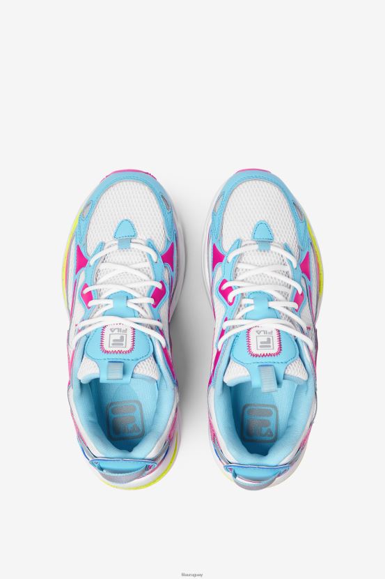 blanco/rosa glo/pescado azul FILA fila mujer ray tracer apex blanco/rosa glo/bluefish 6L8PR21255