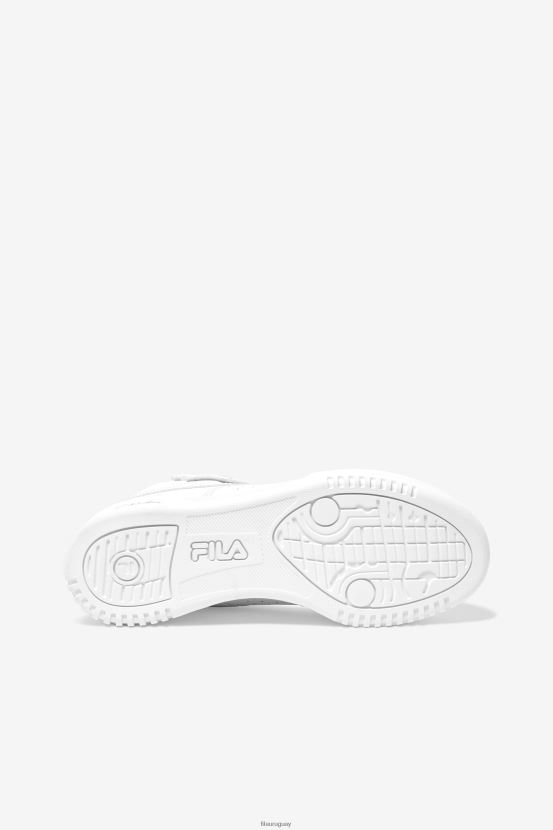 brillo blanco/rosa FILA fila blanco/rosa glo mujer f-14 levantado 6L8PR21308