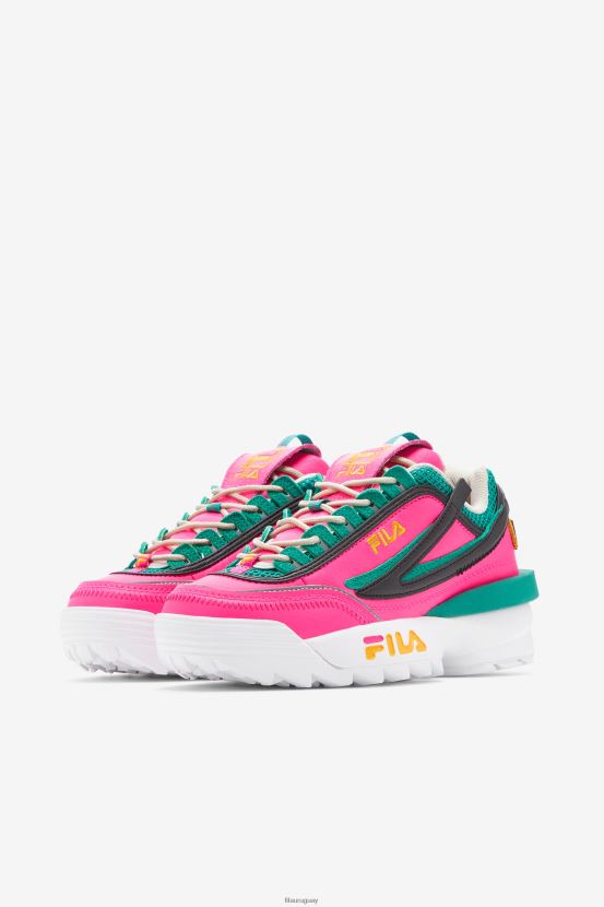 brillo rosa/oro/gardenia FILA disruptor 2 exp mujer fila rosa brillo/oro/gardenia 6L8PR21238