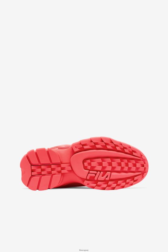 coral ardiente FILA fila fiery coral mujer disruptor 2 premium 6L8PR21162