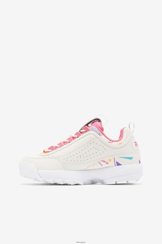 gardenia/azul/chicle FILA fila disruptor 2 premium para mujer gardenia/azul/bubblegum 6L8PR21233