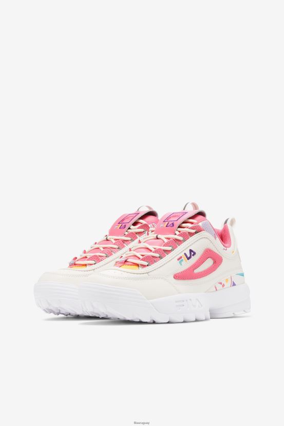 gardenia/azul/chicle FILA fila disruptor 2 premium para mujer gardenia/azul/bubblegum 6L8PR21233