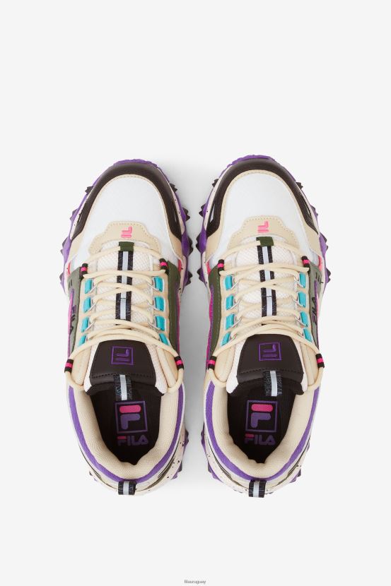 gardenia/tomillo/morado FILA gardenia/tomillo/púrpura fila oakmont tr para mujer 6L8PR21263