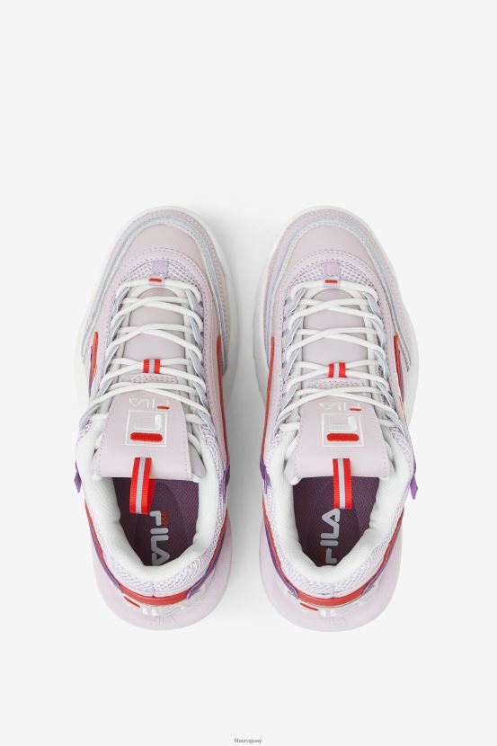lila bruñida/púrpura/fiesta FILA lila bruñida/púrpura/fiesta fila disruptor 2 exp para mujer 6L8PR21173