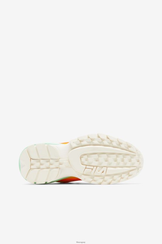 limón/ceniza verde/naranja FILA fila disruptor 2 exp limón/verde ceniza/naranja para mujer 6L8PR21175