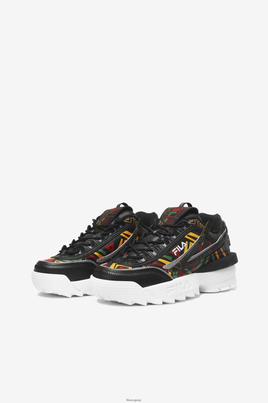 negro/gominola/limón FILA fila disruptor 2 exp mujer negro/jelly bean/lemon 6L8PR21252