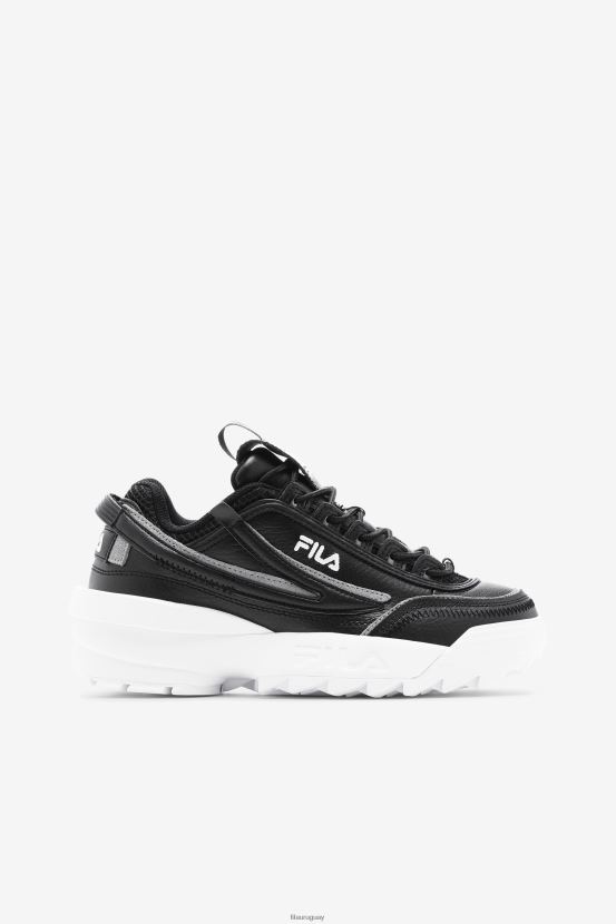 negro/monumento/blanco FILA fila disruptor 2 exp mujer negro/monumento/blanco 6L8PR21237