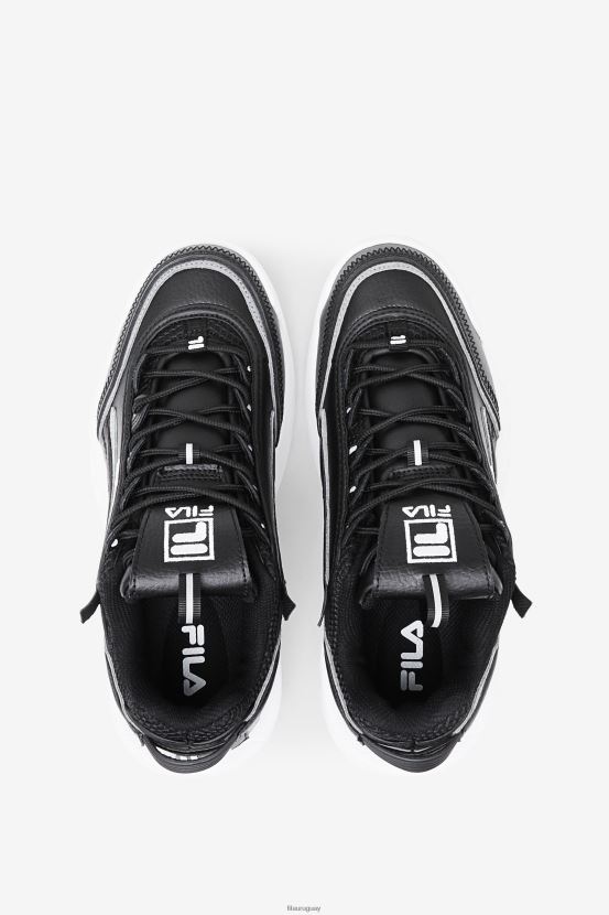 negro/monumento/blanco FILA fila disruptor 2 exp mujer negro/monumento/blanco 6L8PR21237