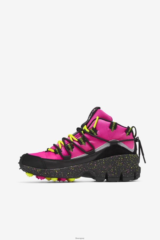 rosa brillante/negro/amarillo FILA mujer Grant Hill 1 x Trailpacer rosa brillo/negro/amarillo fila 6L8PR21247