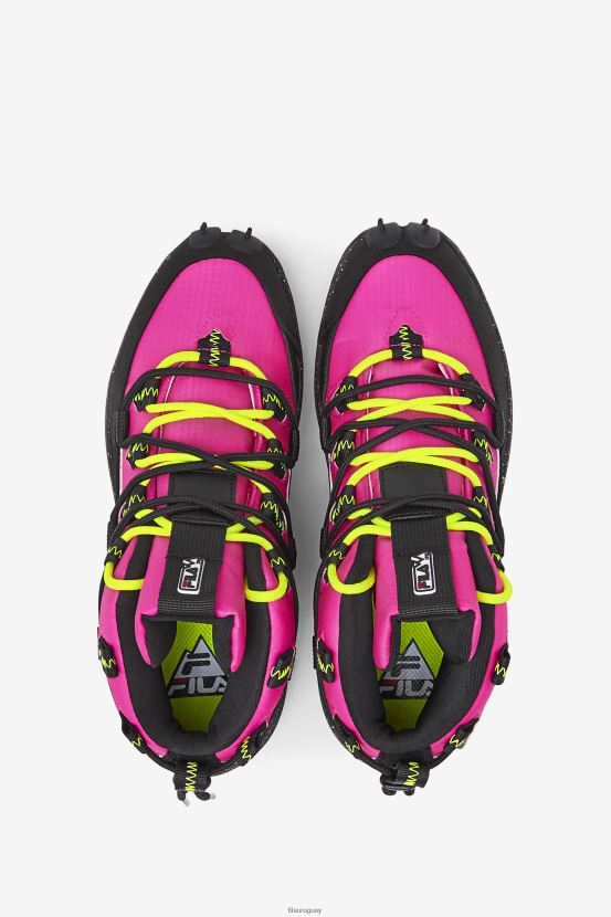 rosa brillante/negro/amarillo FILA mujer Grant Hill 1 x Trailpacer rosa brillo/negro/amarillo fila 6L8PR21247