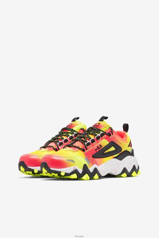rosa diva/amarillo/negro FILA fila rosa/amarillo/negro mujer oakmont tr 6L8PR21323