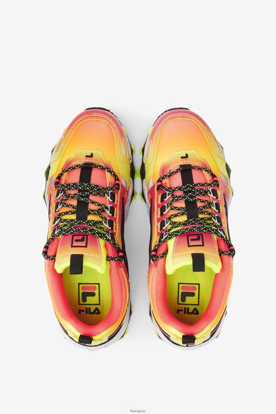 rosa diva/amarillo/negro FILA fila rosa/amarillo/negro mujer oakmont tr 6L8PR21323