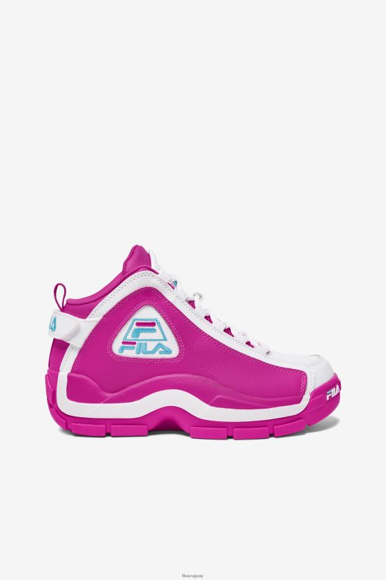 rosa glo/blanco/pescado azul FILA fila mujer Grant Hill 2 rosa glo/blanco/azul pescado 6L8PR21189