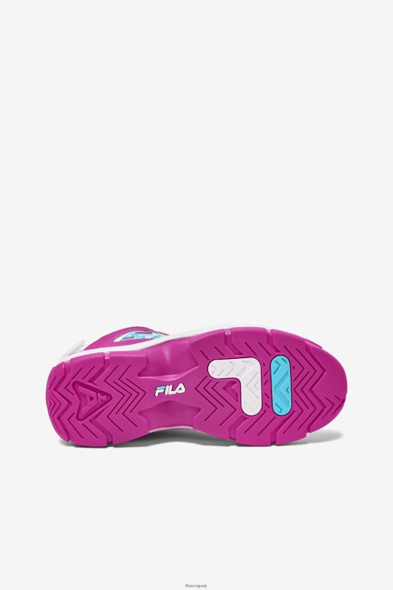 rosa glo/blanco/pescado azul FILA fila mujer Grant Hill 2 rosa glo/blanco/azul pescado 6L8PR21189