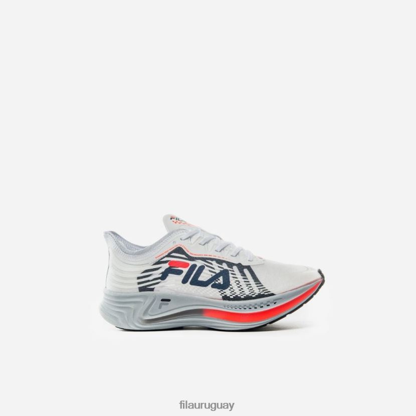 blanco/azul marino/coral fuego FILA fila mujer racer carbon blanco/azul marino/fiery coral 6L8PR23025