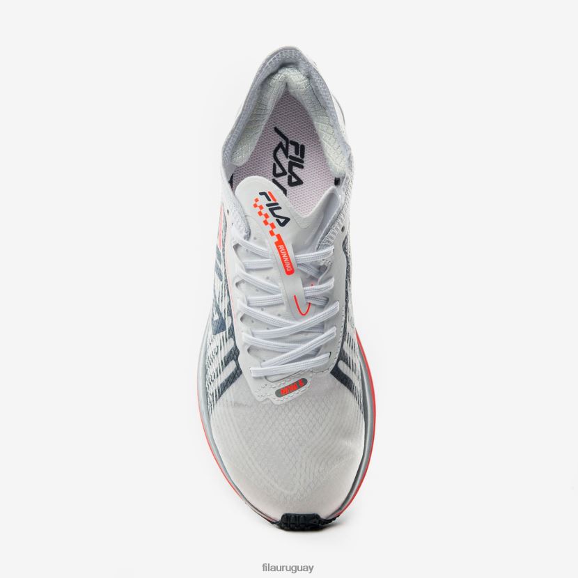 blanco/azul marino/coral fuego FILA fila mujer racer carbon blanco/azul marino/fiery coral 6L8PR23025