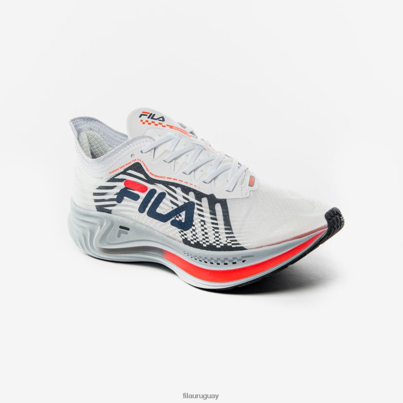 blanco/azul marino/coral fuego FILA fila mujer racer carbon blanco/azul marino/fiery coral 6L8PR23025