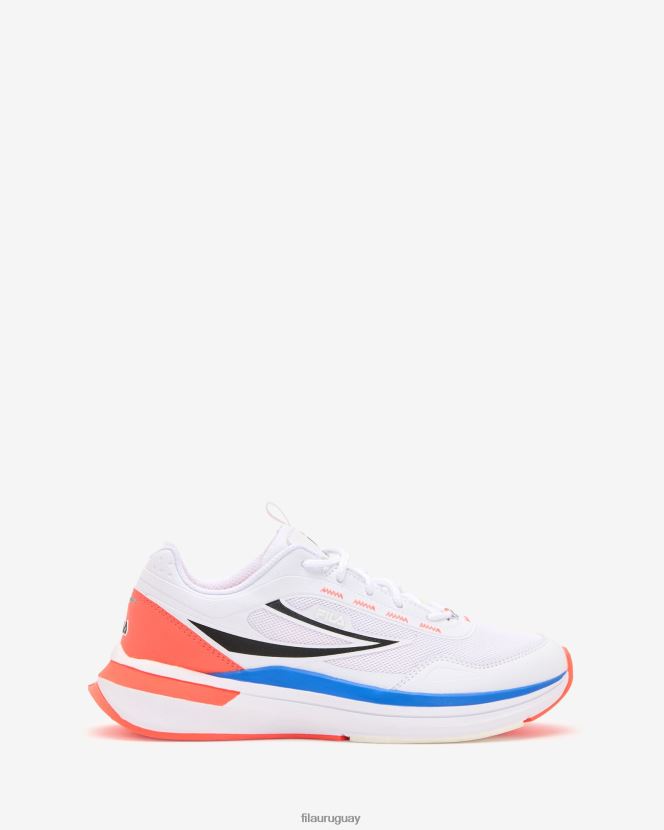 blanco/coral fuego/azul nebuloso FILA fila zagari blanco/fierycoral/nebulblue mujer 6L8PR23035