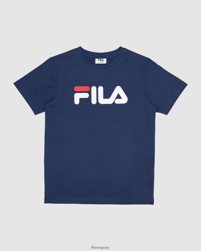 nueva marina FILA nueva camiseta azul marino fila classic para niños 6L8PR23099