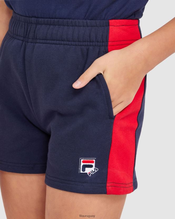 nueva marina FILA short lana niña fila new marino 6L8PR23068