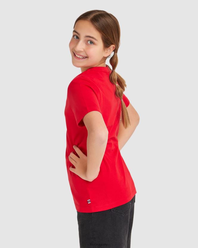 rojo FILA camiseta fila parker roja para niños 6L8PR23081