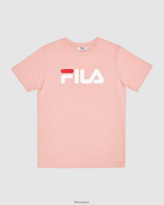 rosa suave FILA camiseta fila mellow rose classic para niños 6L8PR23100