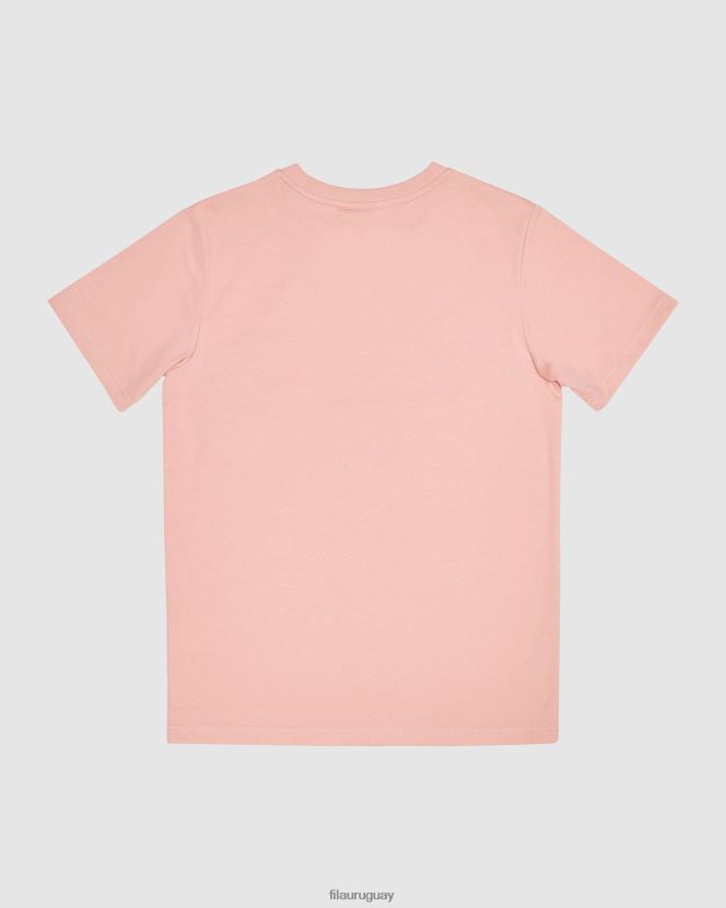 rosa suave FILA camiseta fila mellow rose classic para niños 6L8PR23100