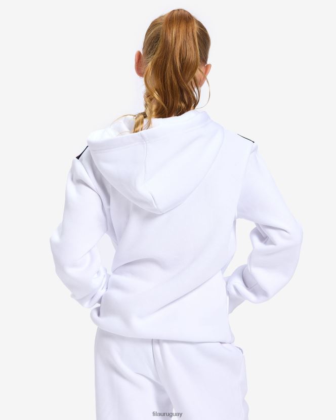blanco FILA capucha fila infantil insignia 2.0 blanca 6L8PR23141