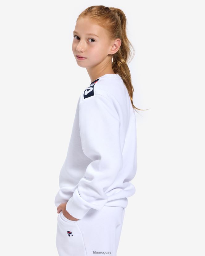 blanco FILA insignia infantil 2.0 crew blanca fila 6L8PR23143