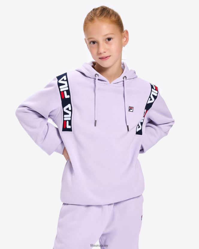 lila pastel FILA capucha fila kid's badge 2.0 lila pastel 6L8PR23139