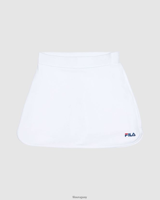 blanco FILA Falda pantalón clásica de niña fila blanca. 6L8PR23116