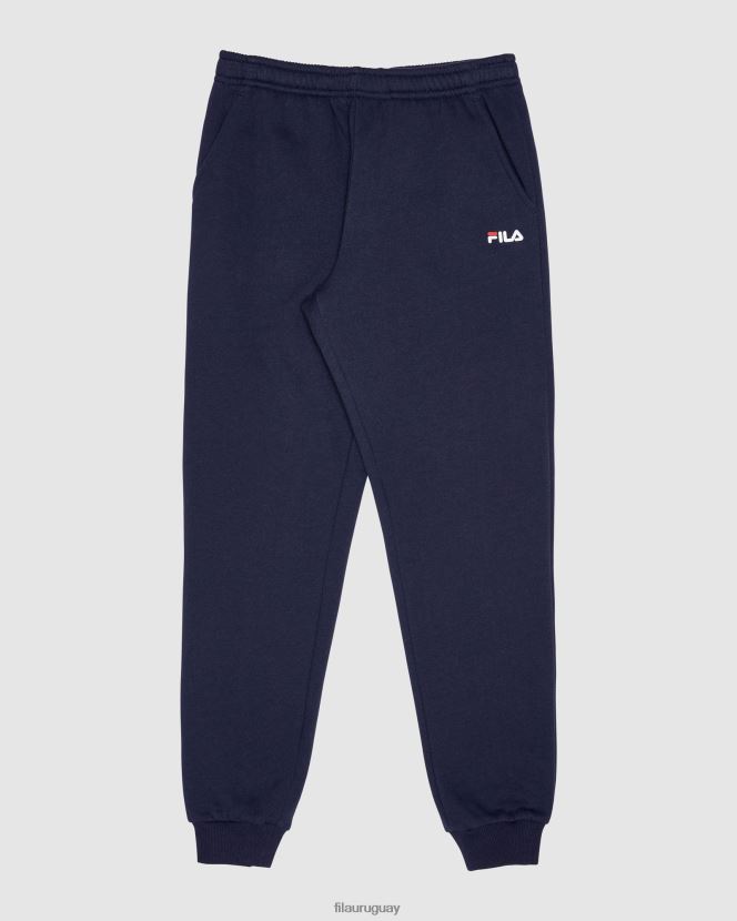 nueva marina FILA pantalon clasico para ninos fila new marino 6L8PR23092