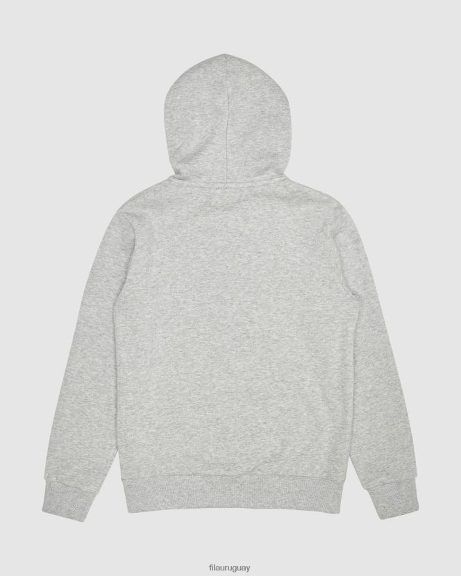 marga plateada FILA fila classic kids zip sudadera con capucha plata marle 6L8PR23121