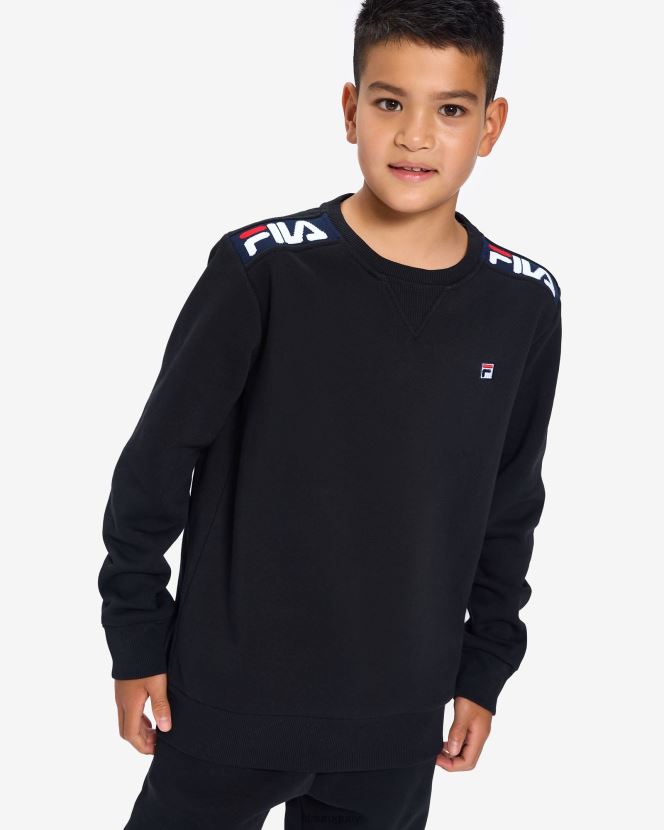 negro FILA insignia para niños 2.0 crew negro fila 6L8PR23107