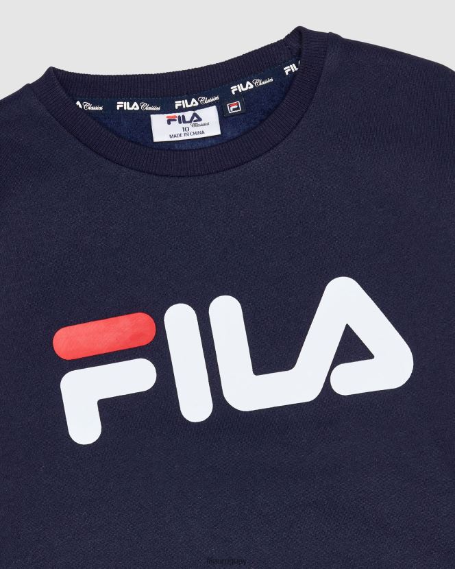 nueva marina FILA fila clásica para niños nueva azul marino 6L8PR23119
