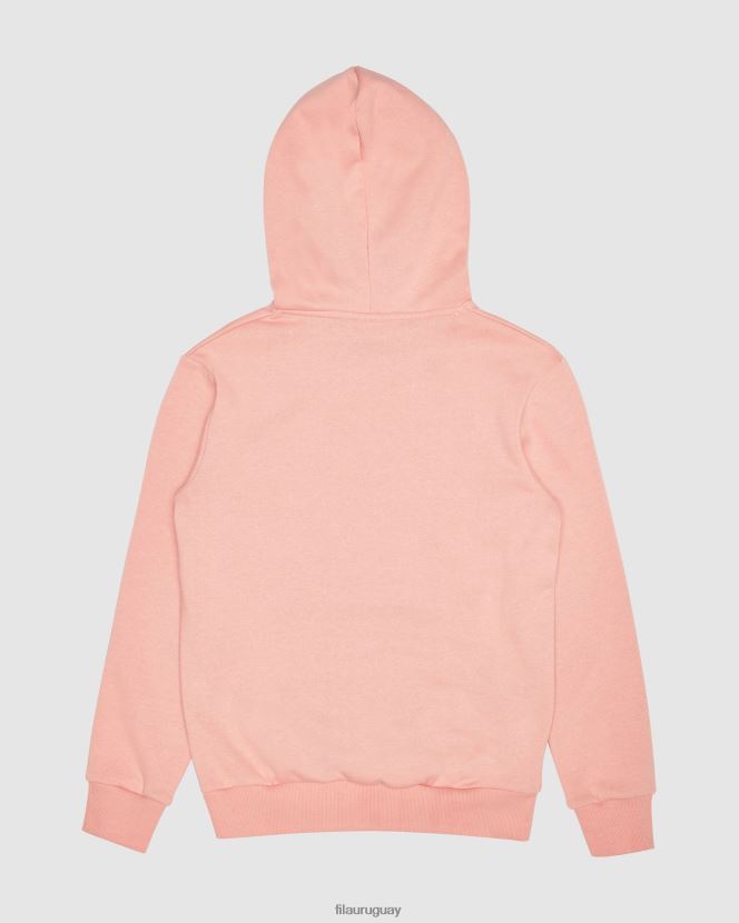rosa suave FILA capucha clásica para niños fila mellow rose 6L8PR23122