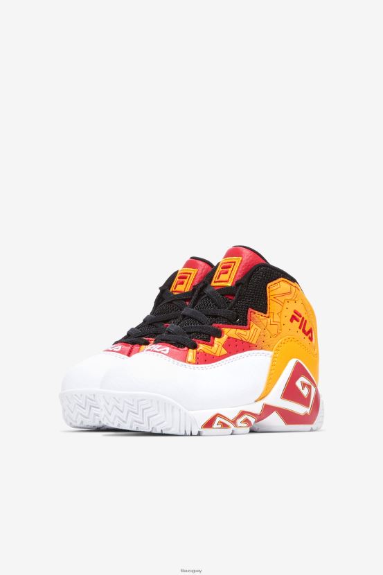 blanco/oro/rojo FILA fila mb para niños pequeños blanco/dorado/rojo 6L8PR22293