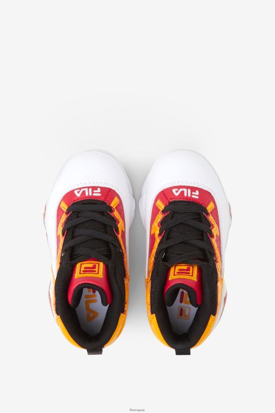 blanco/oro/rojo FILA fila mb para niños pequeños blanco/dorado/rojo 6L8PR22293