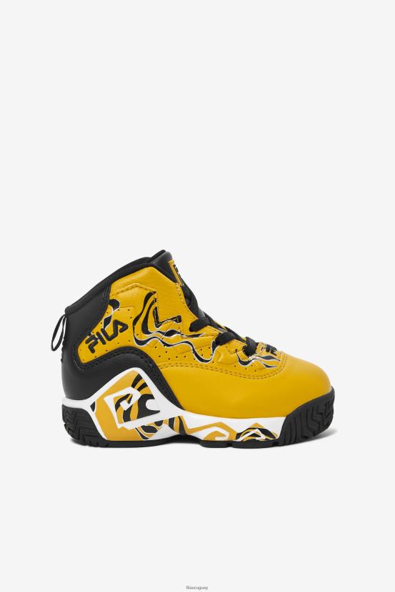 oro/negro/blanco FILA fila mb gold/black/white para niños pequeños 6L8PR22291
