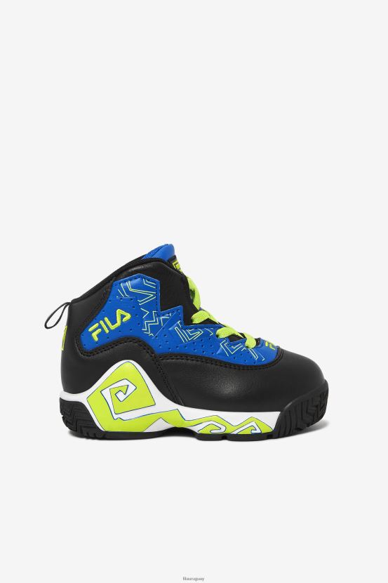 ponche azul/negro/lima FILA fila azul/negro/lime punch mb para niños pequeños 6L8PR22296