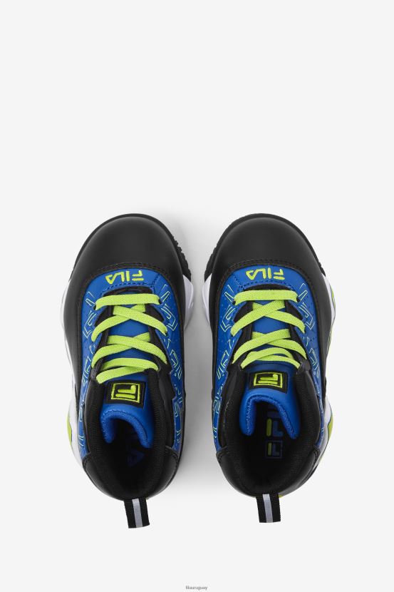 ponche azul/negro/lima FILA fila azul/negro/lime punch mb para niños pequeños 6L8PR22296
