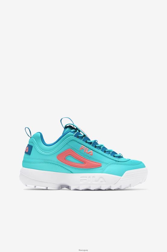 azul/azul atómico/rosa de té FILA fila disruptor 2 para niños grandes premium blue/atomic blue/tea rose 6L8PR22069