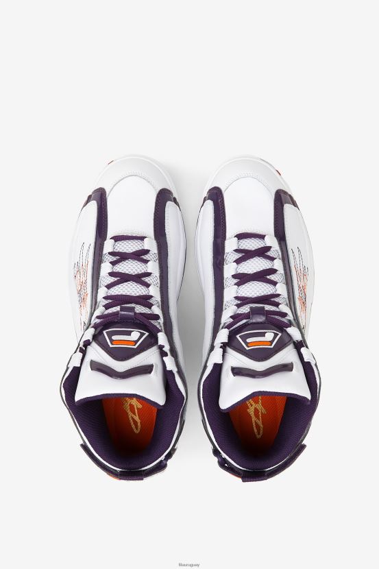 banderín blanco/morado/naranja FILA blanco/púrpura banderín/naranja fila big kids' Grant Hill 2 History 6L8PR22103