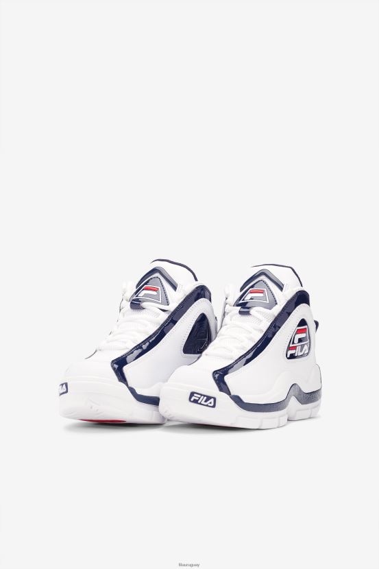 blanco/azul marino/rojo FILA fila Grant Hill 2 blanco/azul marino/rojo niños grandes 6L8PR22094
