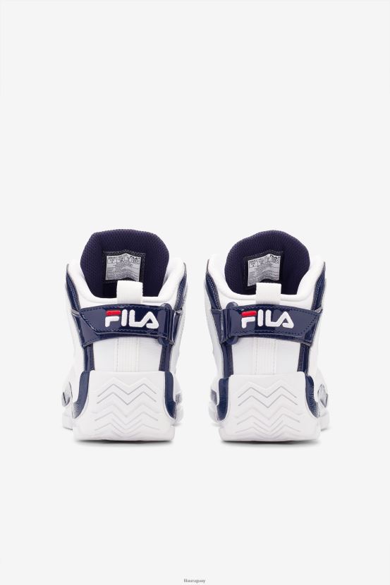 blanco/azul marino/rojo FILA fila Grant Hill 2 blanco/azul marino/rojo niños grandes 6L8PR22094
