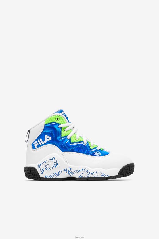 blanco/azul/verde FILA fila mb night walk blanco/azul/verde niños grandes 6L8PR22134